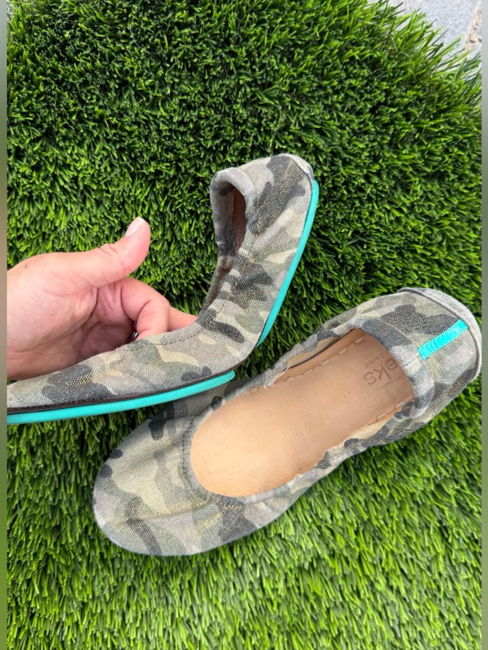 Tieks Camo Print